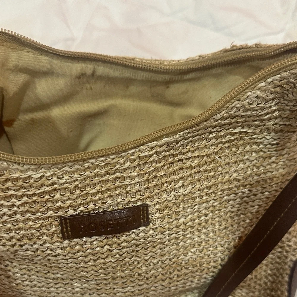 Elegant Tan and Brown Women's Bag